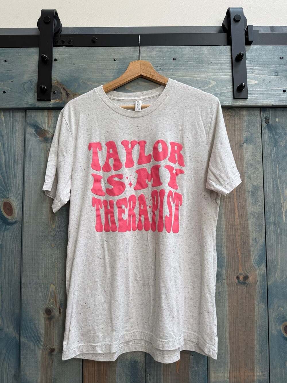 Bella + Canvas Taylor Is My Therapist Graphic T-Shirt